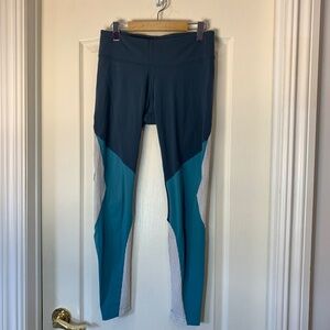 Reebok Speedwick Athletic Pants – Women’s Medium – Teal & White Running Workout